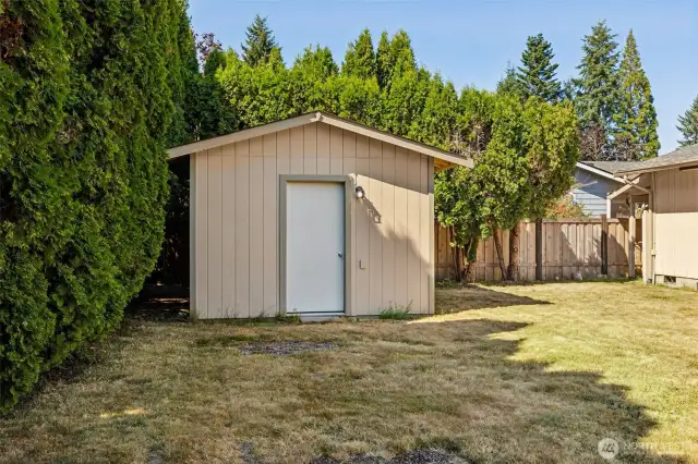 This not-so-little shed could be used so many different ways!