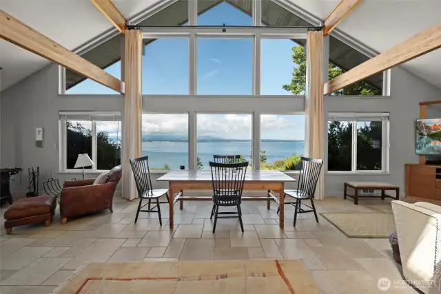 Stunning wall of windows!
