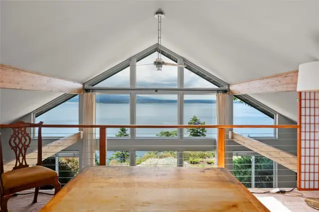 Views from the loft.