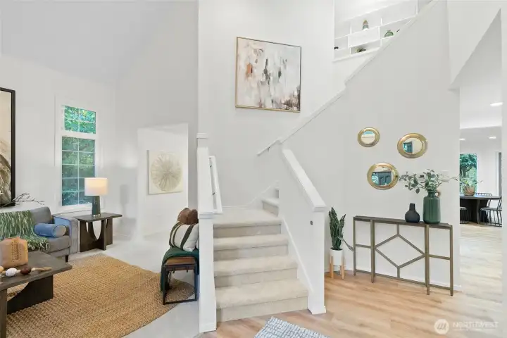 Going Up Stairs