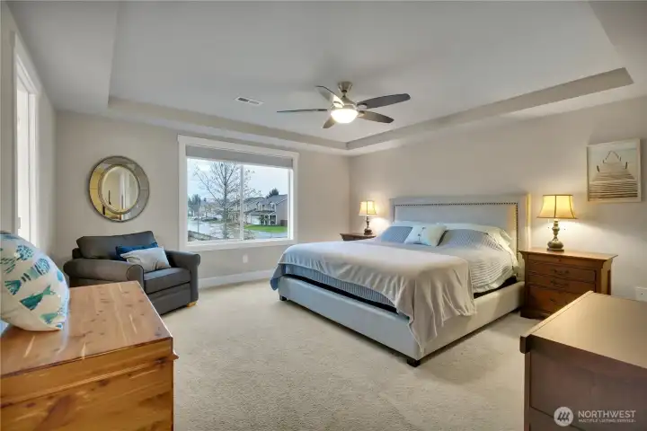 Primary Bedroom with Ceiling Fan