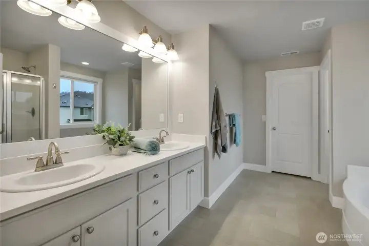 Double Vanity Primary Suite