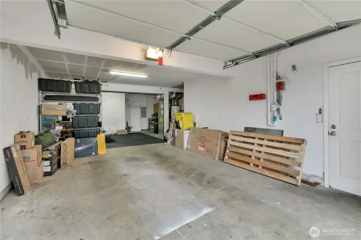 2 car tandem garage.