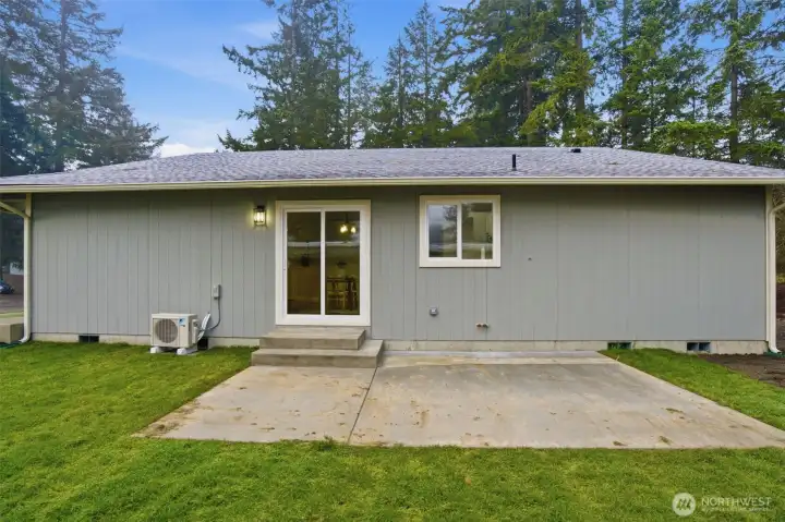 Private outdoor space ready for summer BBQs