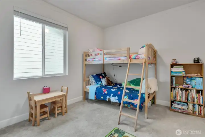 Bedroom #3 with private full bath