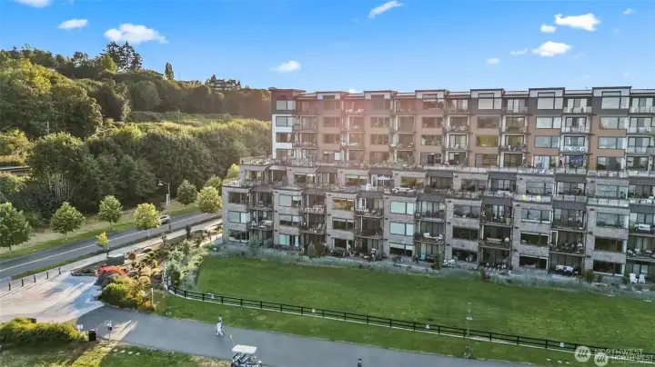 Use the oversized patio and green space freely for your family, friends.