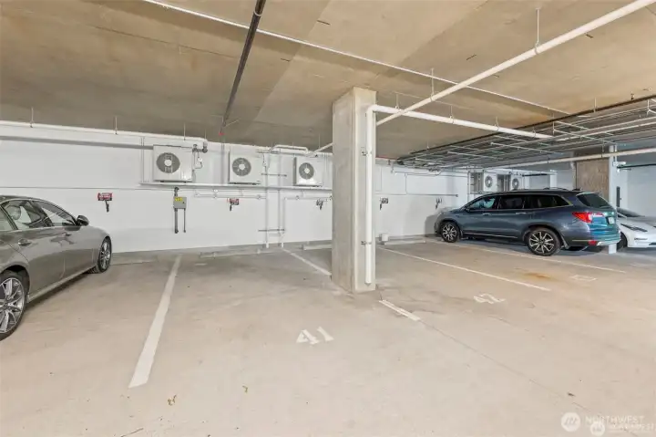 You have 2 parking stalls.