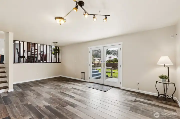 Lower Level Living Area