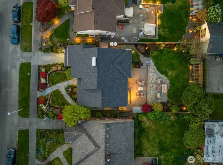 Set on a 5800 sqft lot