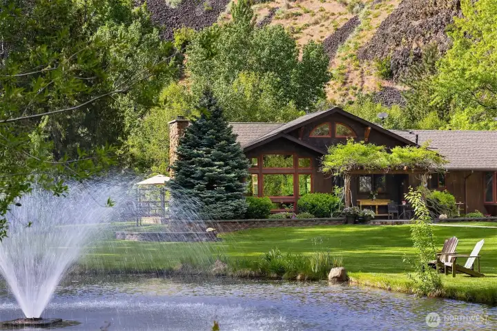 Double Zen!  Waterfront on TWO sides of the home