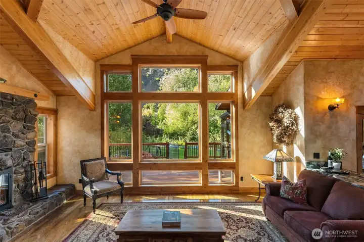 Great Room design with 240 degree Views