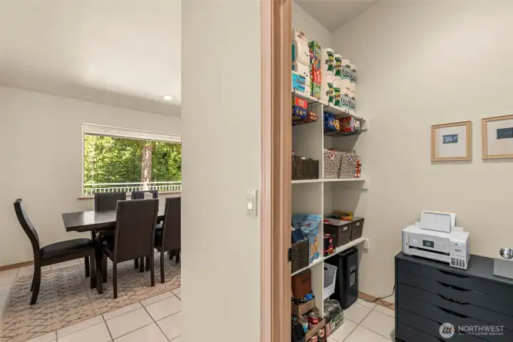 Walk-in pantry Walk-in pantry