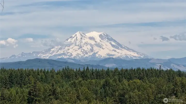 Porch View of Rainier Porch View of Rainier