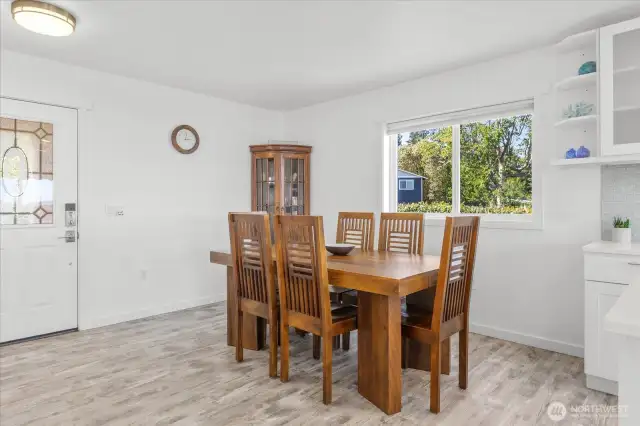 Dining room looking towards main entry