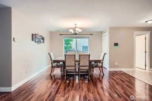 Dining area