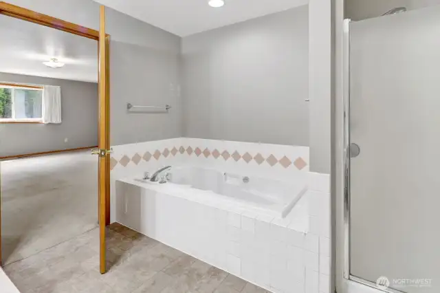 As well as a shower!