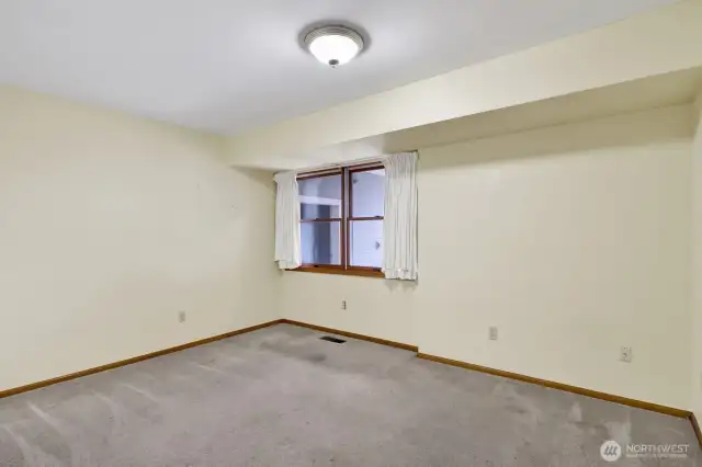 Bedroom 2 overlooks the entry.