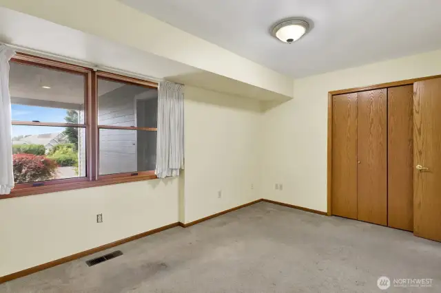 This room is spacious as well!