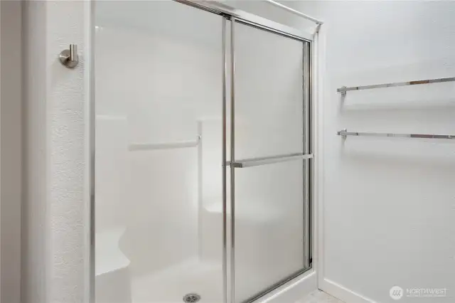 Primary bathroom shower