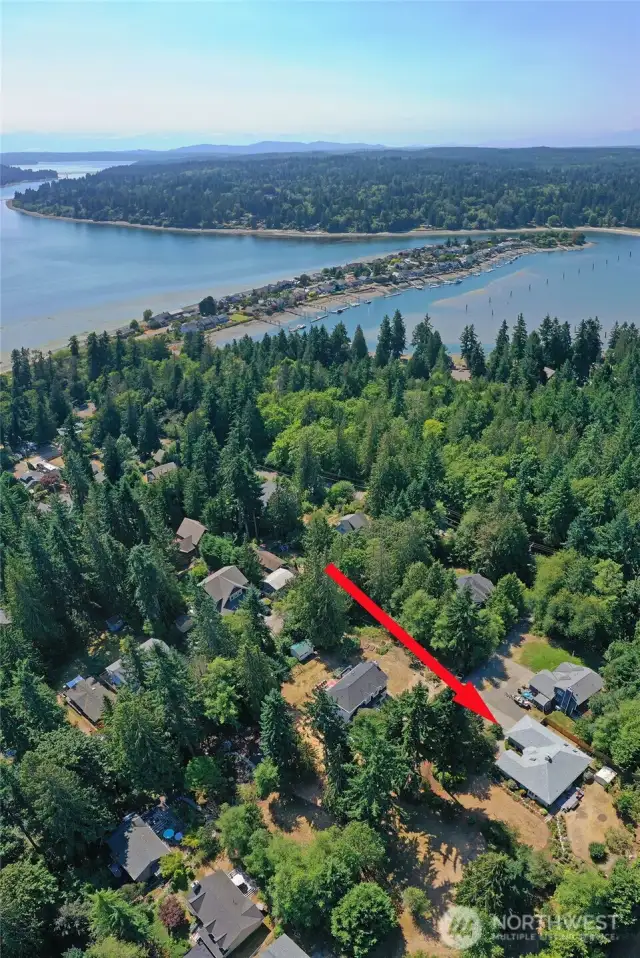 Close proximity to the Indianola Spit and beautiful nature trails