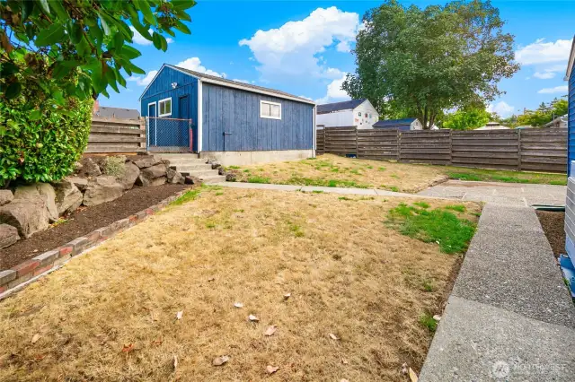 Step outside to a spacious backyard perfect for gatherings, complete with a welcoming patio ideal for summer barbecues, morning coffee, or evening relaxation.