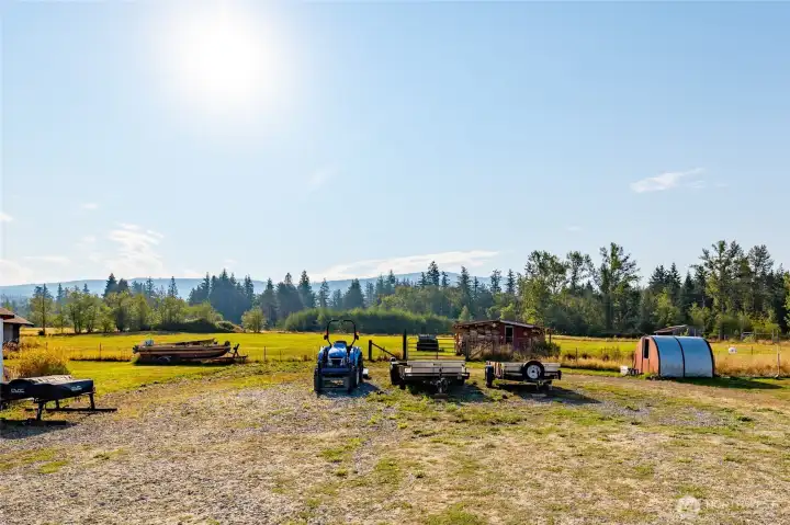 Plenty of room for RV parking