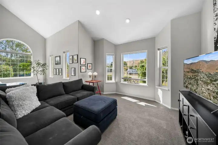 Bright and airy living room
