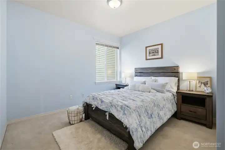 Comfortable second bedroom ideal for guests or additional living space