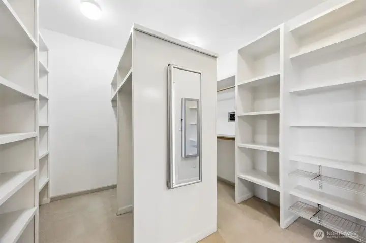 Primary Walk-In Closet