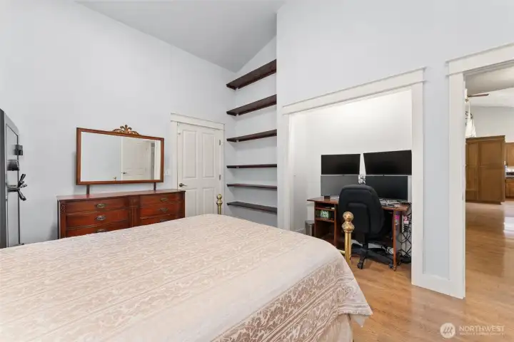 Second bedroom built ins
