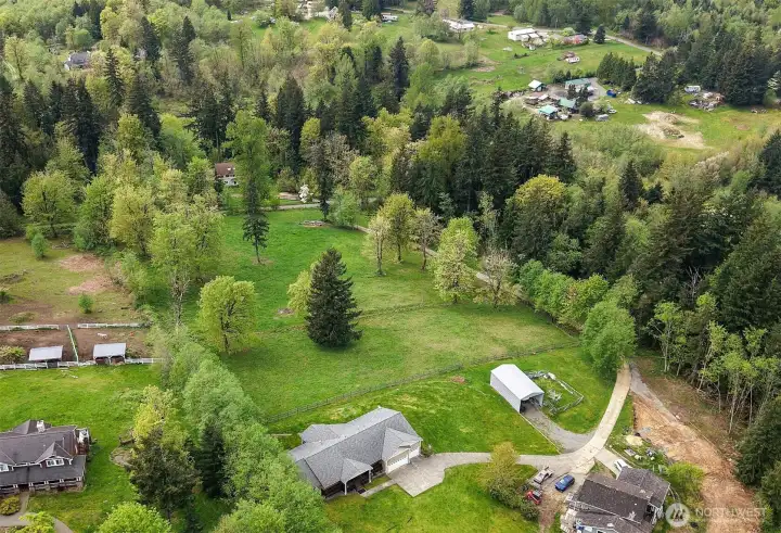 Lush, beautiful pastures ready for your animals, or simply a front row seat to watch local elk roam.