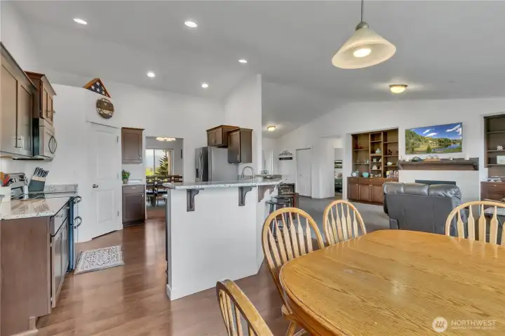 Open living space for gatherings.