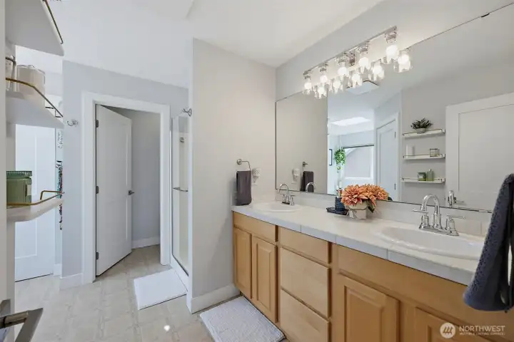 Updated bathroom