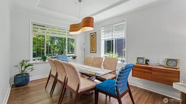 Formal dining room.
