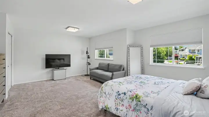 Guest bedroom #1, great has an oversized bedroom or rec room.