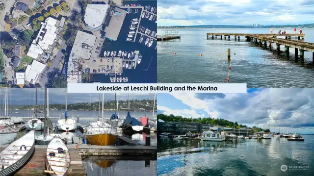 Lakeside at Leschi Building and the Marina