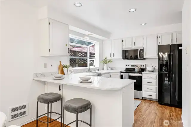 Light-filled kitchen