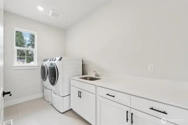 Laundry - Wahser and Dryer NOT Included. Picture is of another home, color and materials will vary.