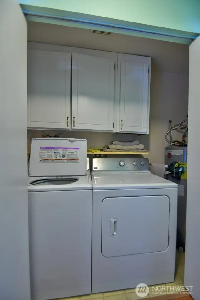 All unit have individual washer and dryers in the apartment.