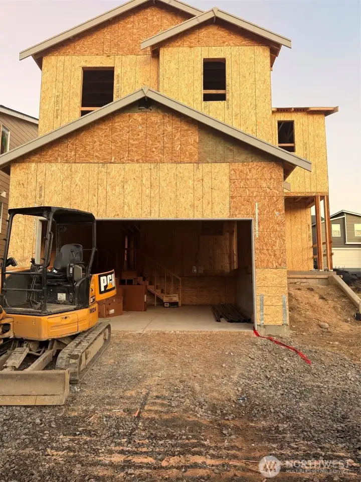 West facing, end lot