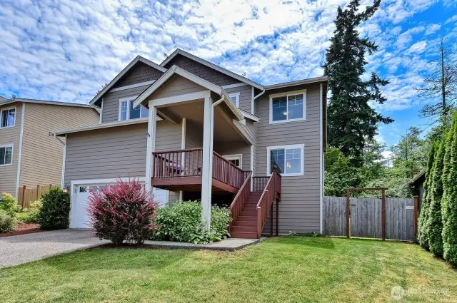 The home is well-appointed, and the landscape is mature and easy to maintain.