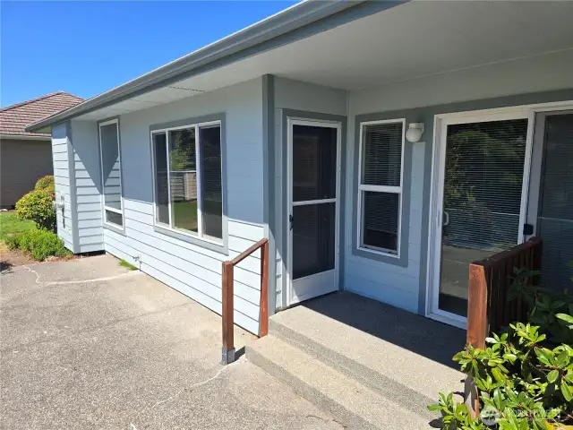Covered Concrete Patio