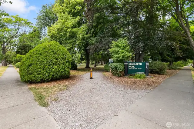 The ever beautiful Elizabeth Park just a short distance from you new home!