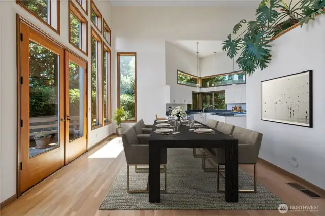 Dining Room (Virtually staged)