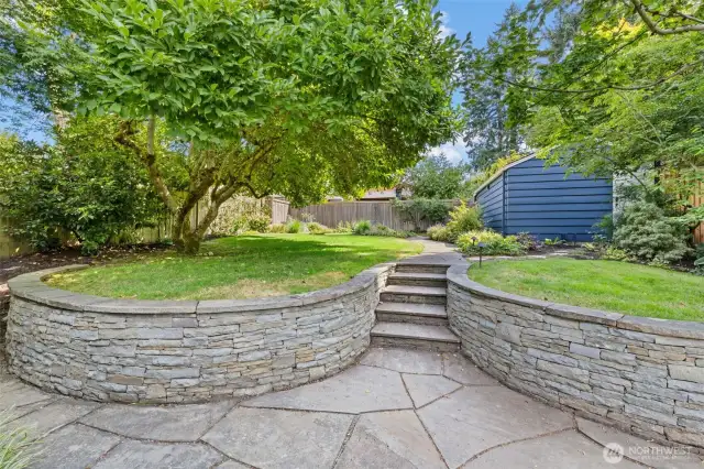 A beautiful yard.