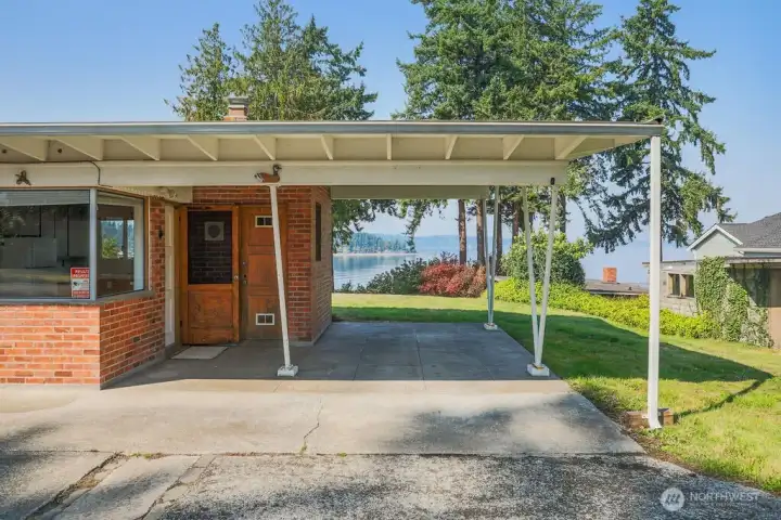 Second carport.
