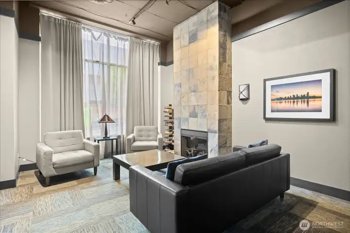 Resident lounge.