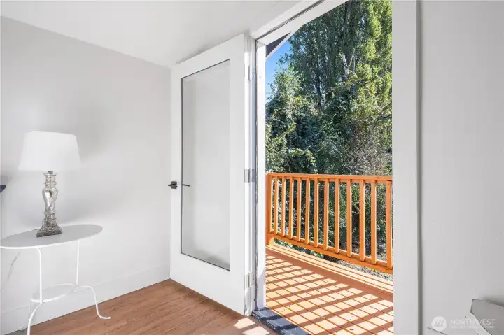 Private Deck Access from Junior Suite
