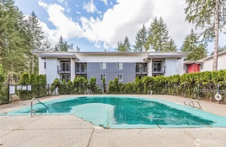 Community outdoor pool