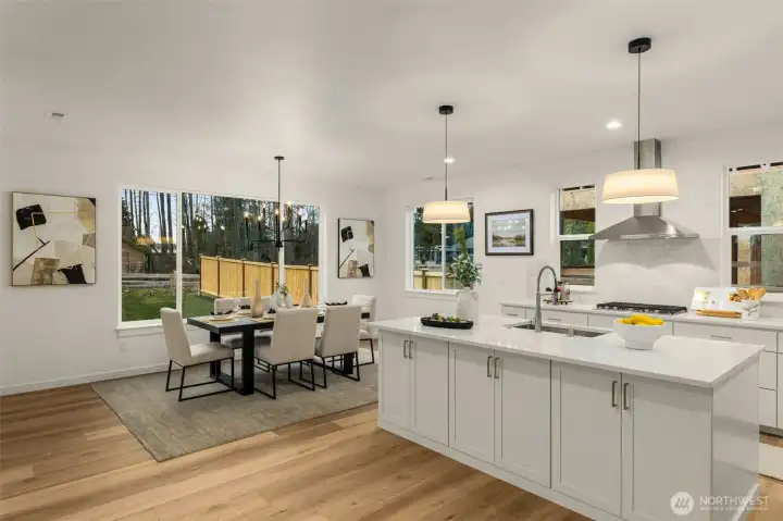 Photo of completed model home on Homesite 11. Color & Selections may vary.